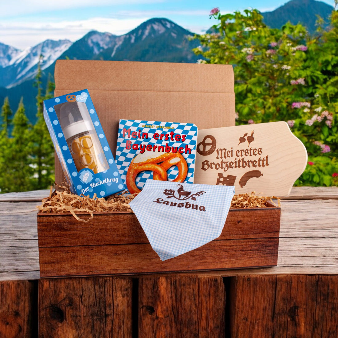 Geschenkbox "Lausbua"