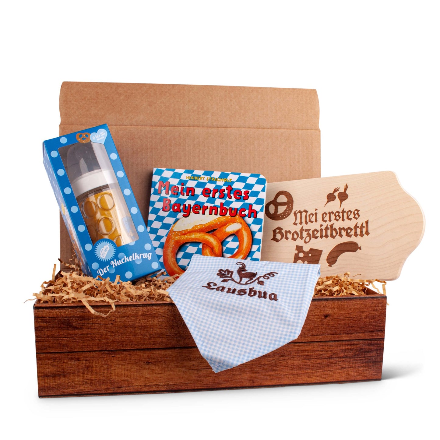 Geschenkbox "Lausbua" - meinherzschlag.de
