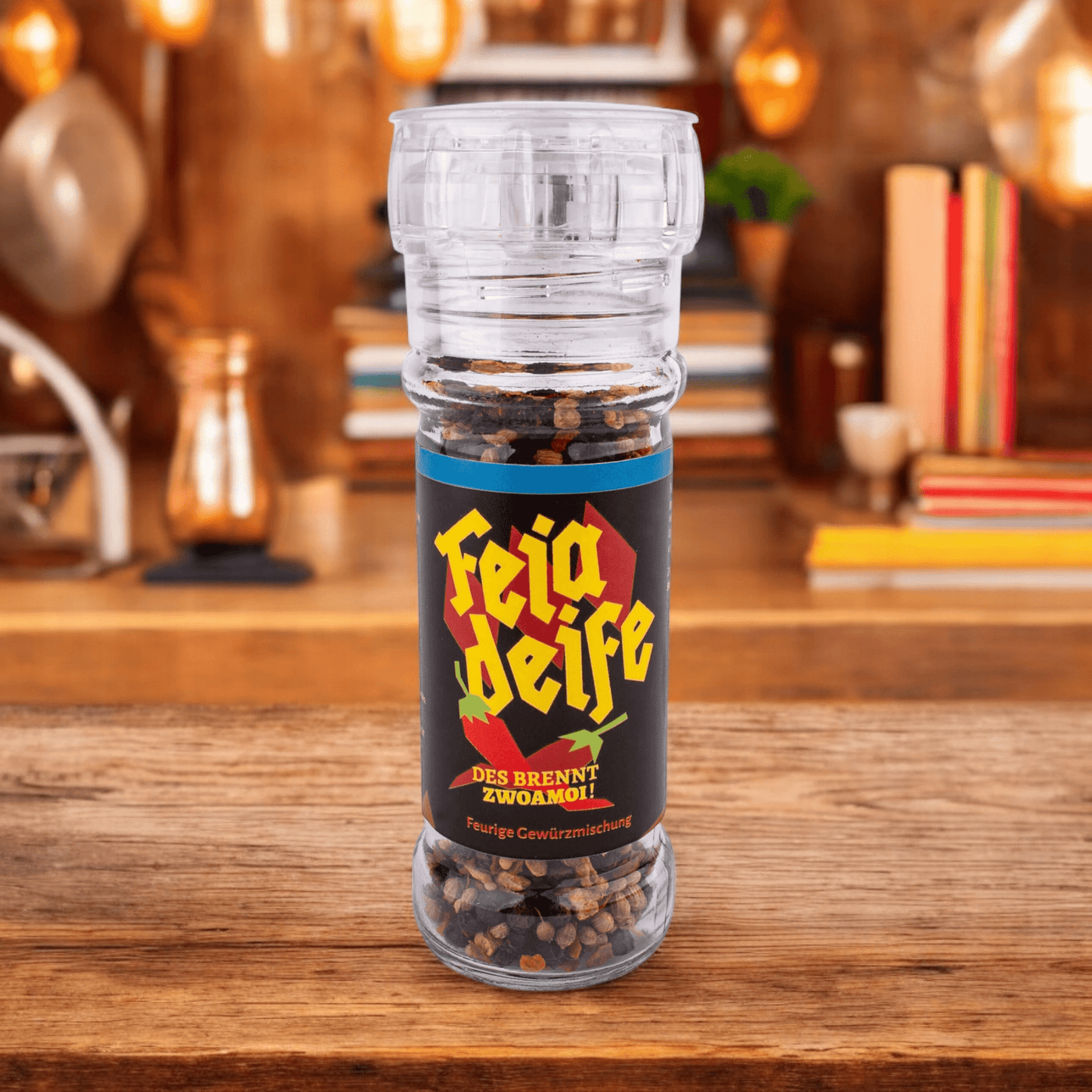 Gewürzmühle "Feiadeife" - meinherzschlag.de