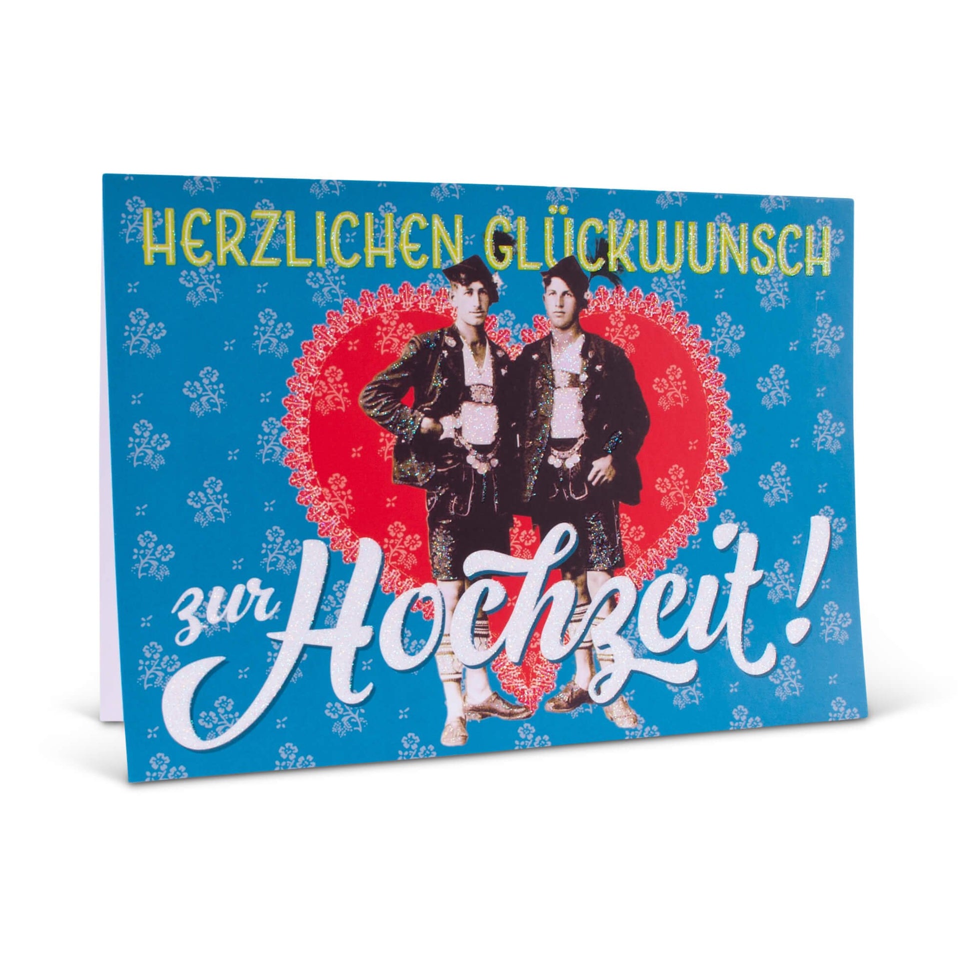 Glückwunschkarte "Zur Hochzeit" - meinherzschlag.de
