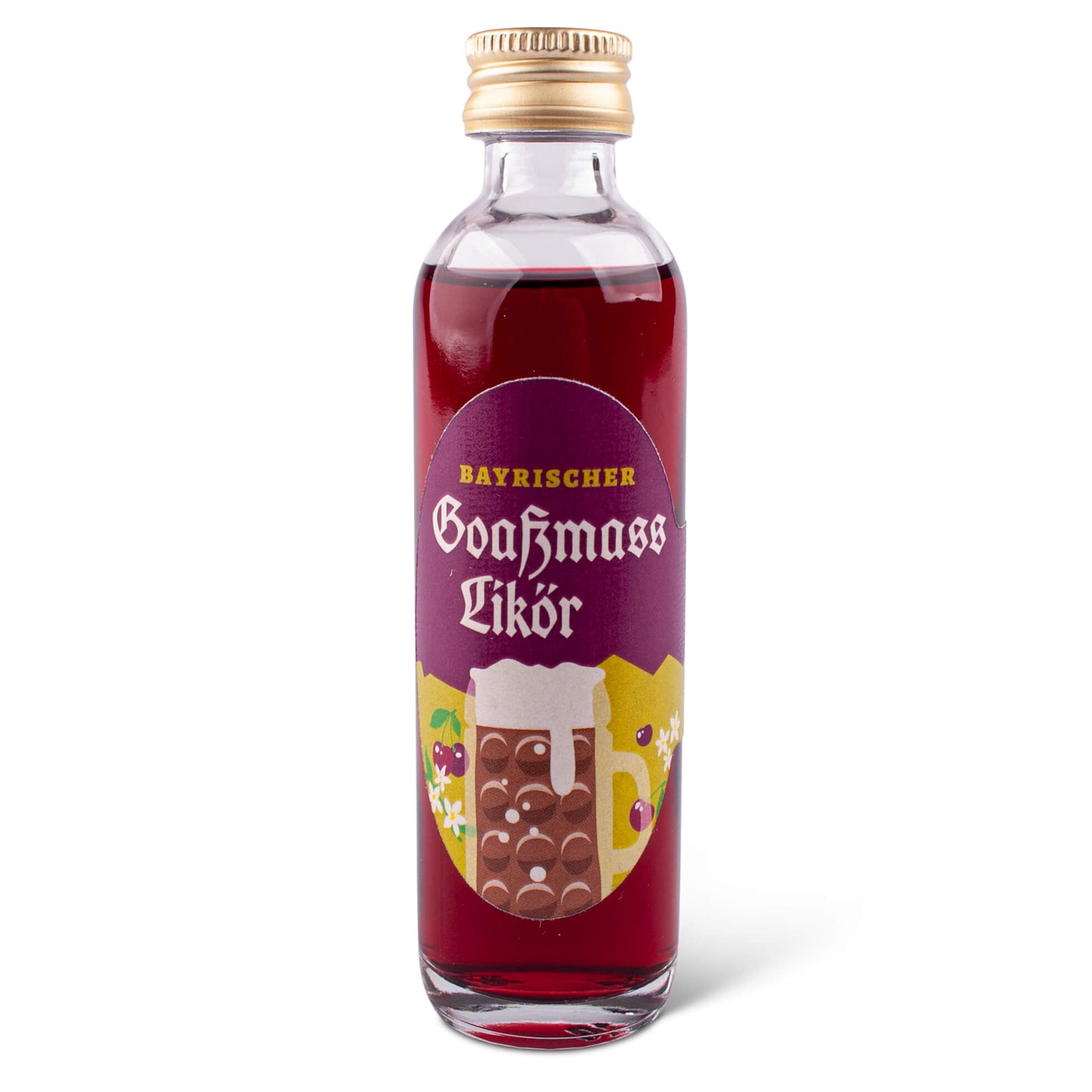 Bayrischer Goaßmasslikör 4cl - meinherzschlag.de