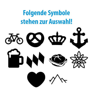 Stopsl "mit Wunschname" - meinherzschlag.de