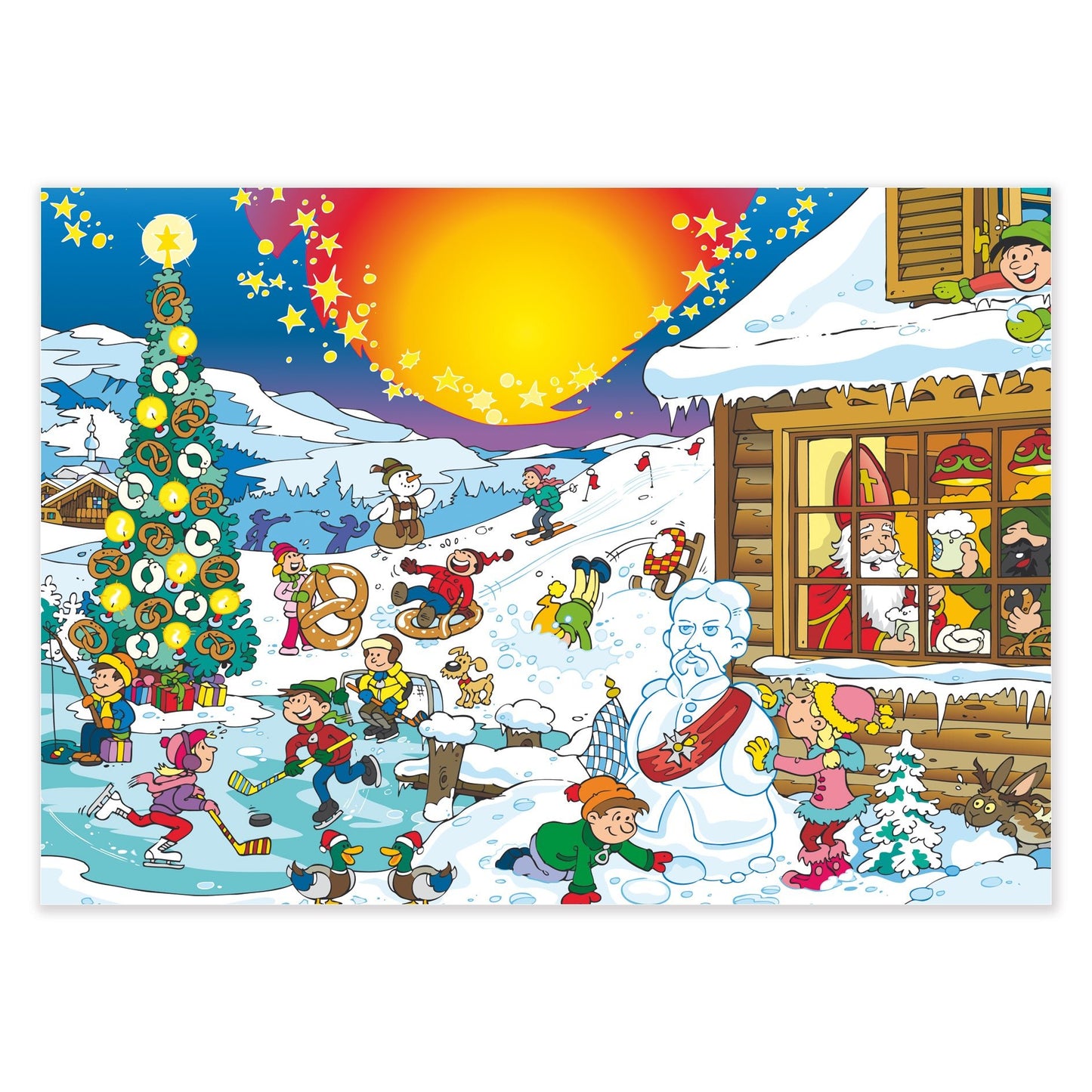 Grußkarte "Winter" - meinherzschlag.de