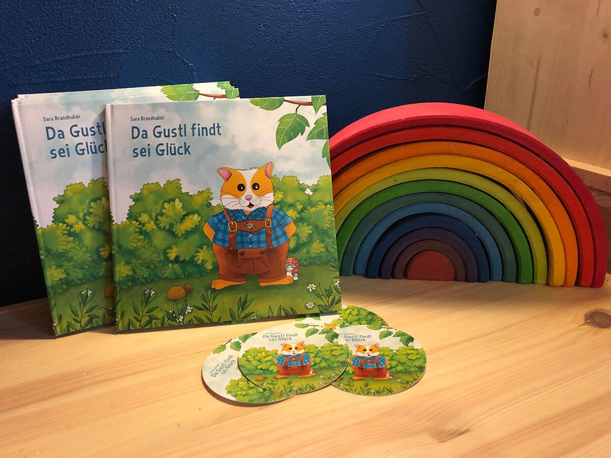 Kinderbuch "Da Gustl findt sei Glück" - meinherzschlag.de