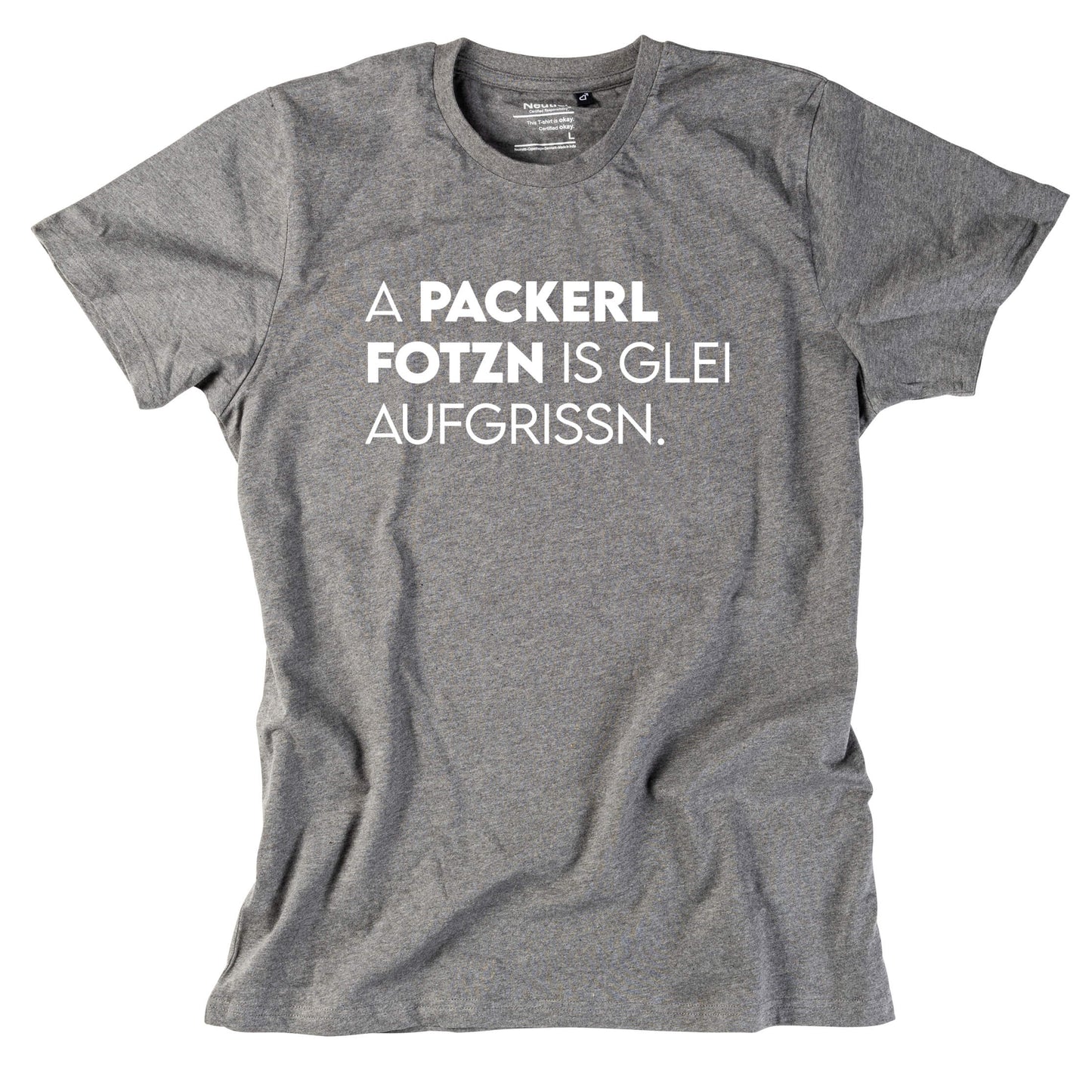 Herren - Shirt "A Packerl" - meinherzschlag.de