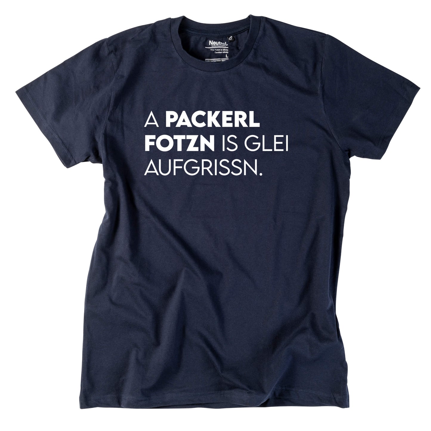 Herren - Shirt "A Packerl" - meinherzschlag.de