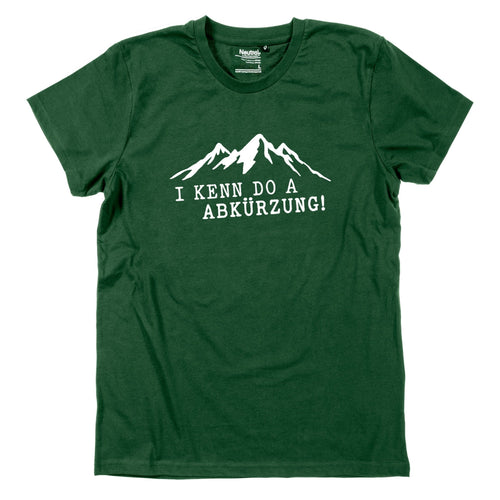 Herren - Shirt "Abkürzung" - meinherzschlag.de