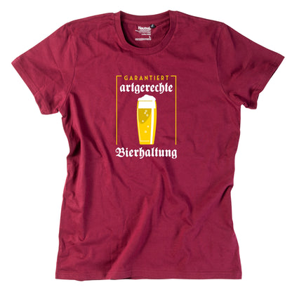 Herren-Shirt "Artgerechte Bierhaltung"