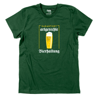Herren-Shirt "Artgerechte Bierhaltung"