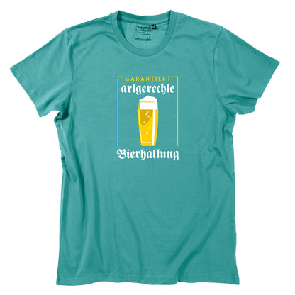 Herren-Shirt "Artgerechte Bierhaltung"