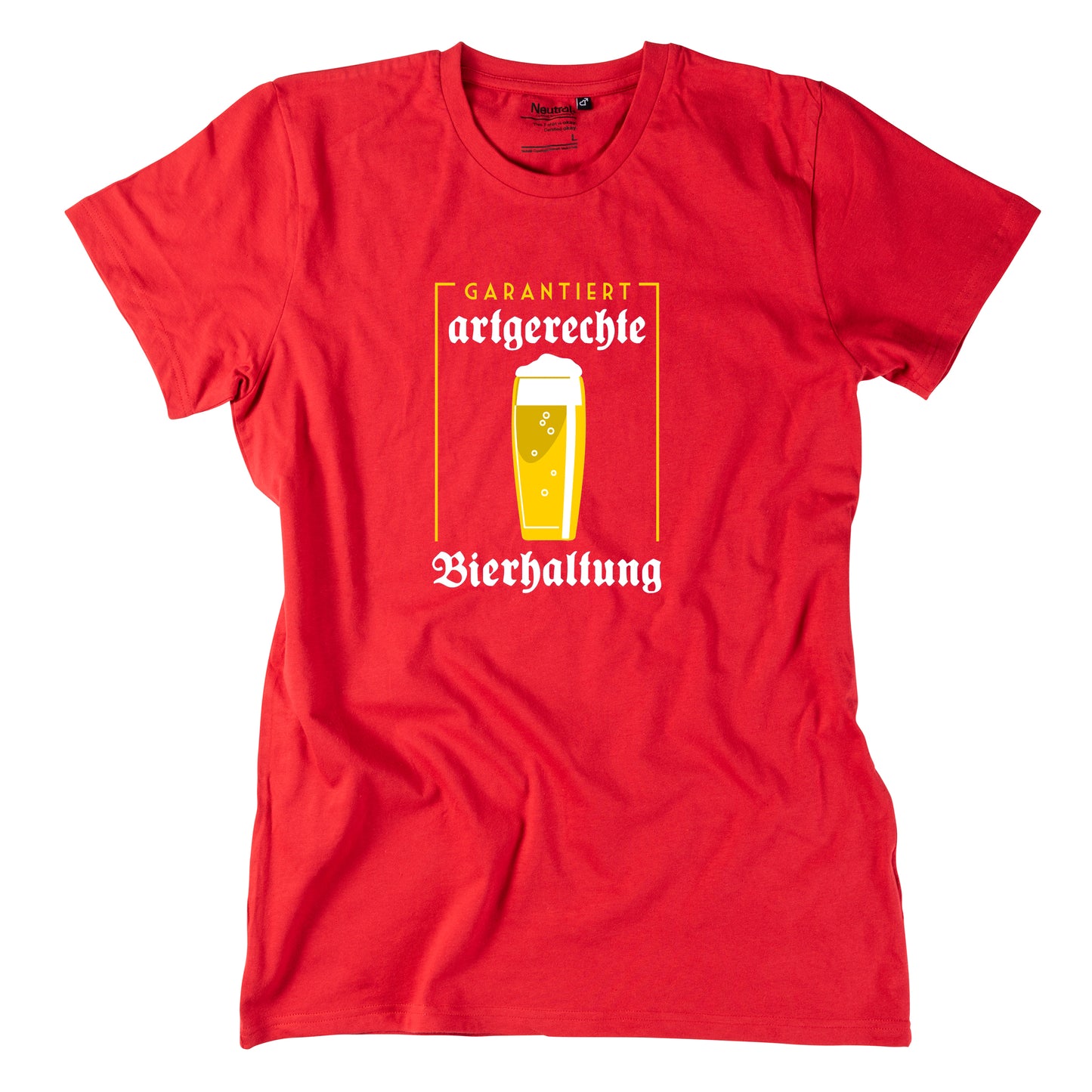 Herren-Shirt "Artgerechte Bierhaltung"