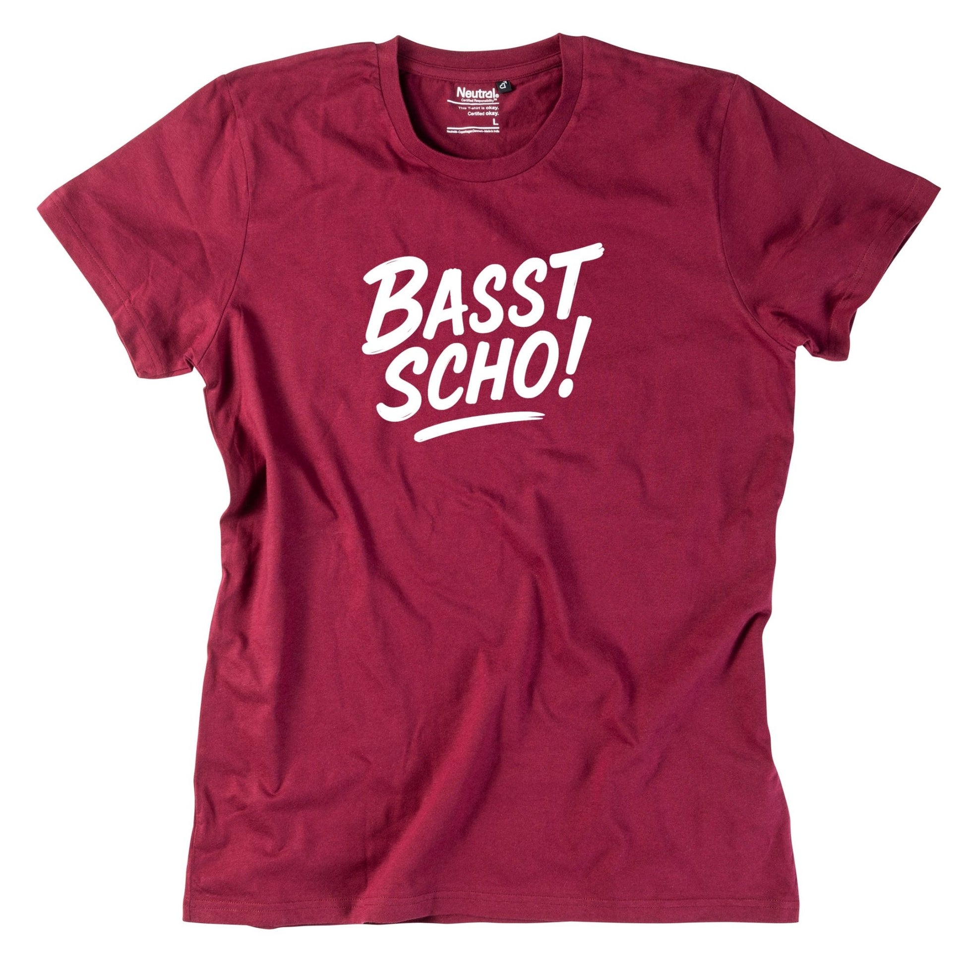 Herren - Shirt "Basst scho!" - meinherzschlag.de