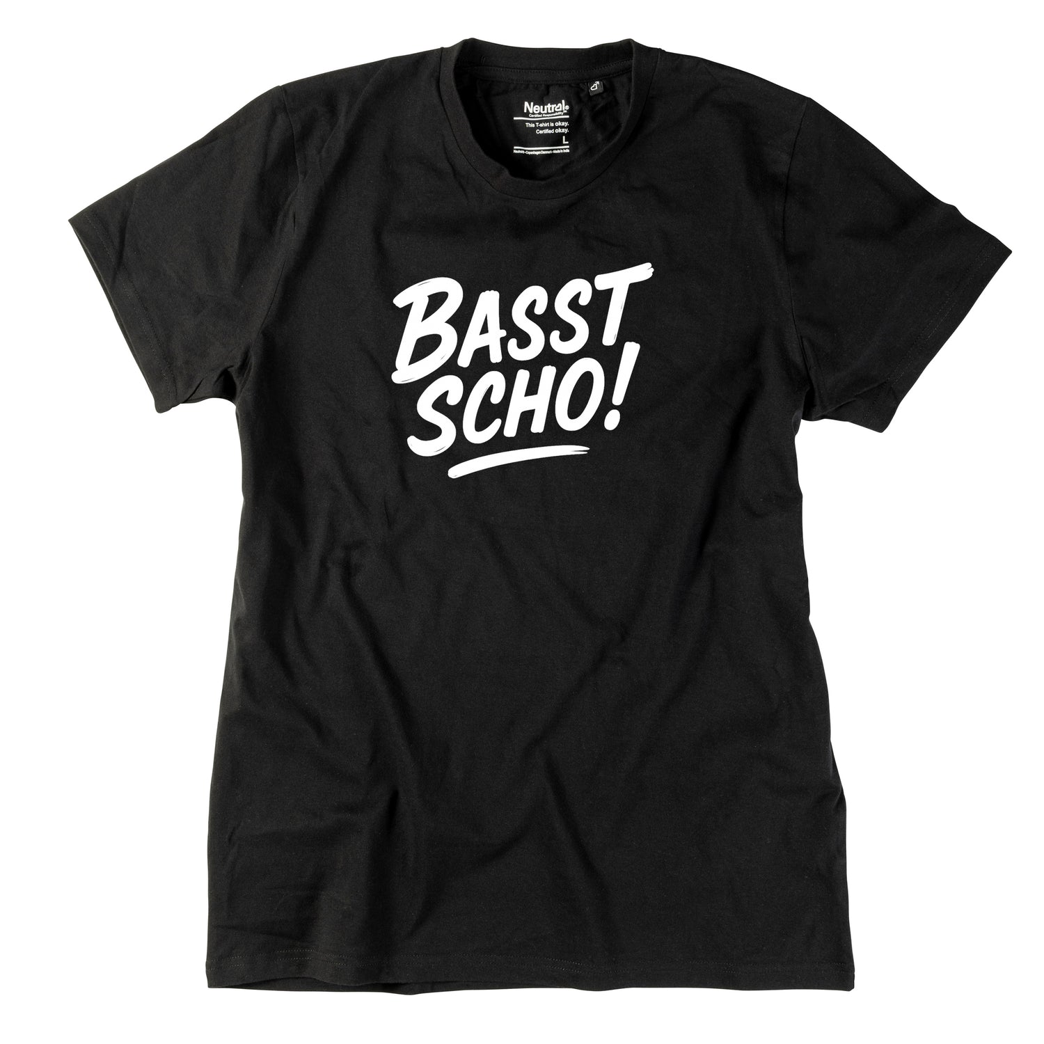 Herren-Shirt &quot;Basst scho!&quot;