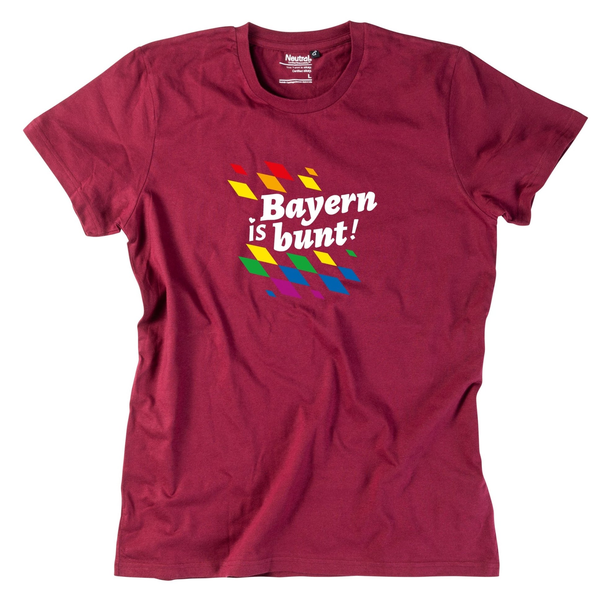 Herren - Shirt "Bayern is bunt!" - meinherzschlag.de