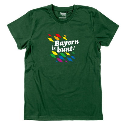 Herren - Shirt "Bayern is bunt!" - meinherzschlag.de