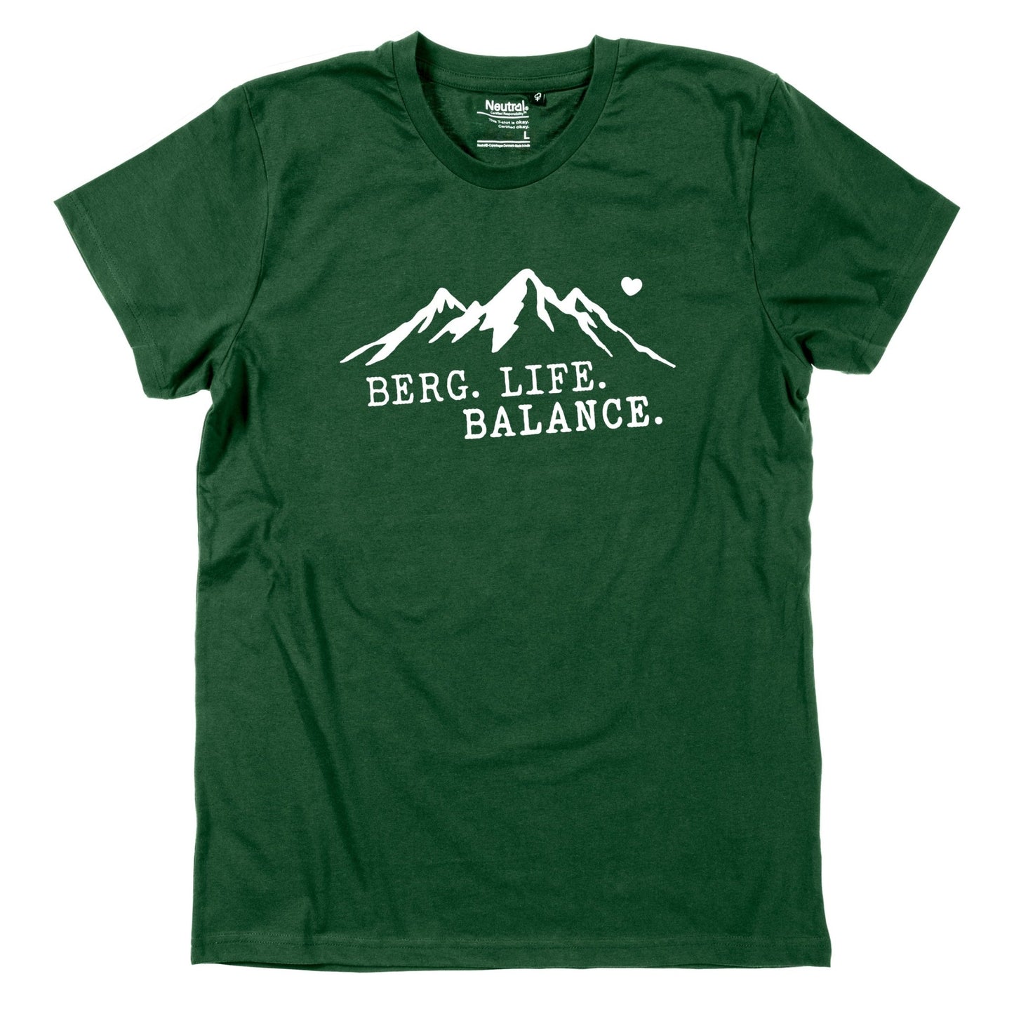 Herren - Shirt "Berg. Life. Balance." - meinherzschlag.de