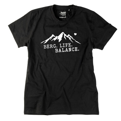 Herren - Shirt "Berg. Life. Balance." - meinherzschlag.de