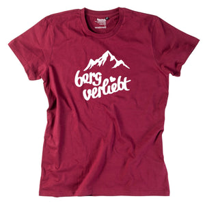 Herren - Shirt "bergverliebt ❤" - meinherzschlag.de