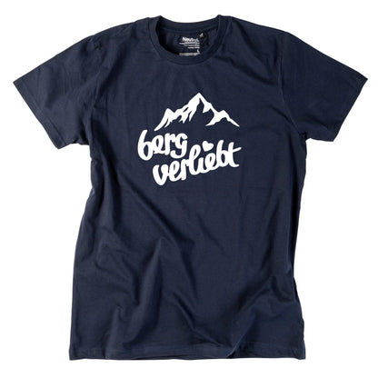 Herren - Shirt "bergverliebt ❤" - meinherzschlag.de