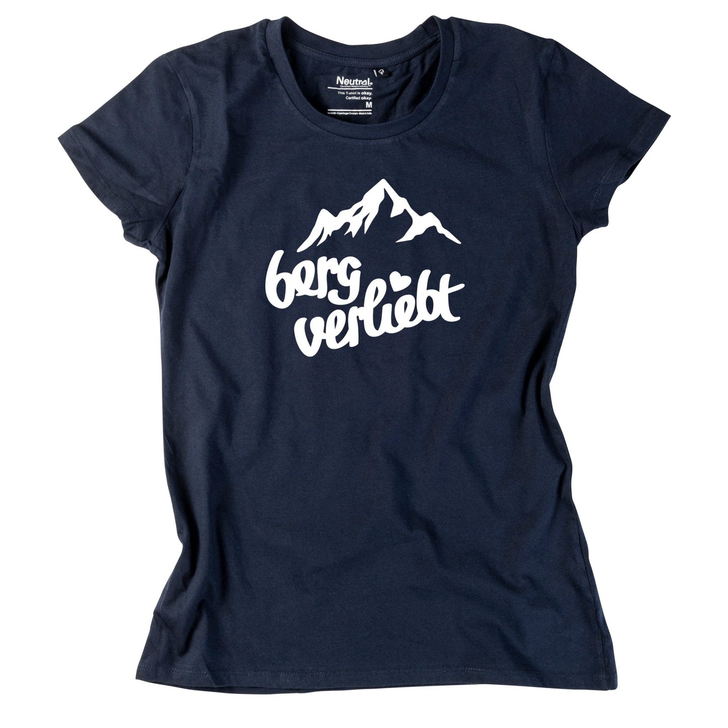 Damen - Shirt "bergverliebt ❤" - meinherzschlag.de