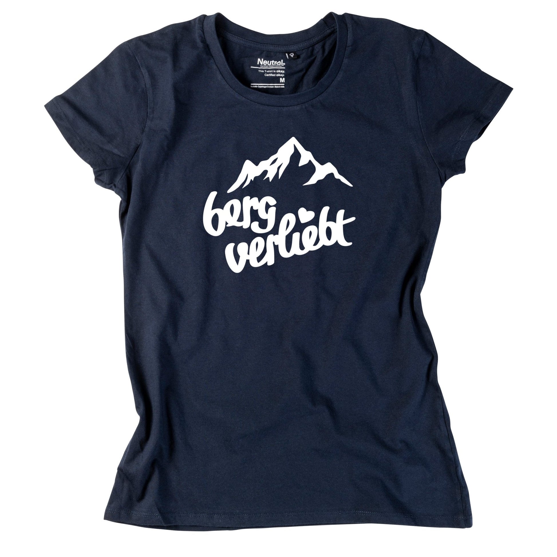 Damen - Shirt "bergverliebt ❤" - meinherzschlag.de