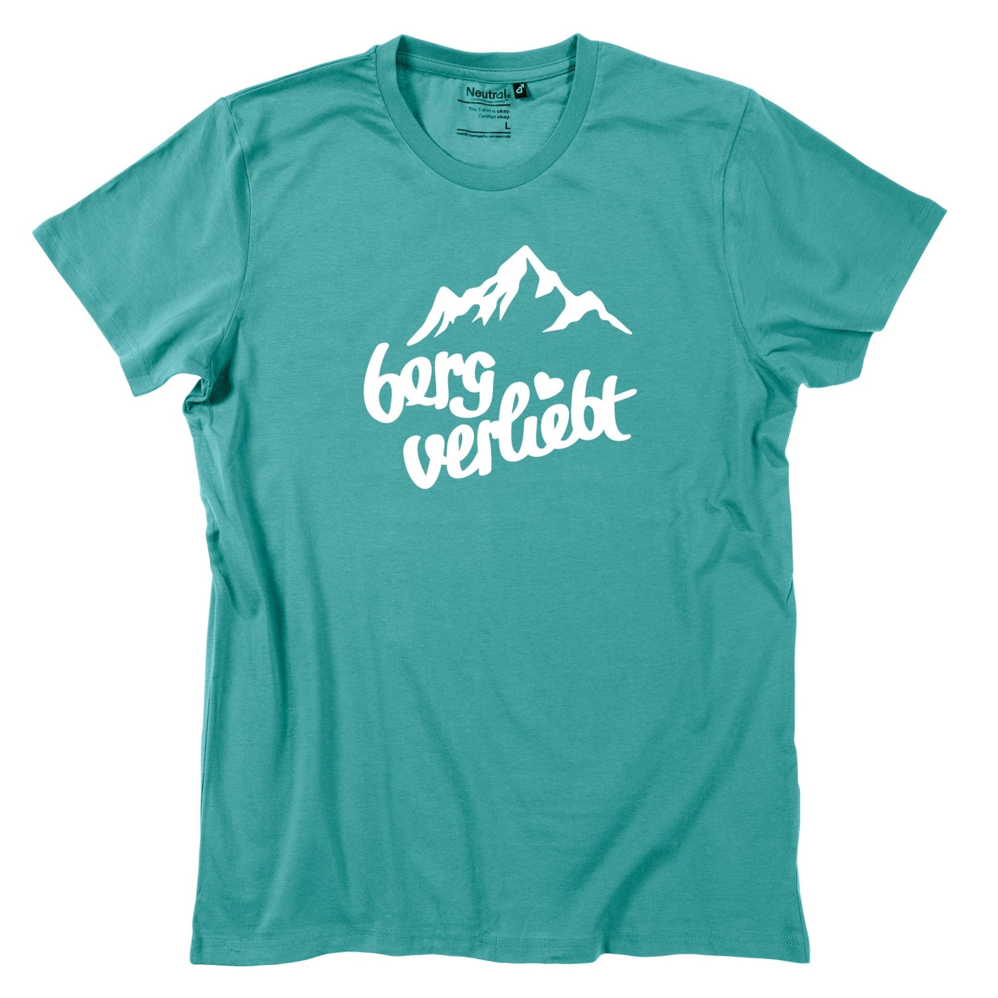 Herren - Shirt "bergverliebt ❤" - meinherzschlag.de