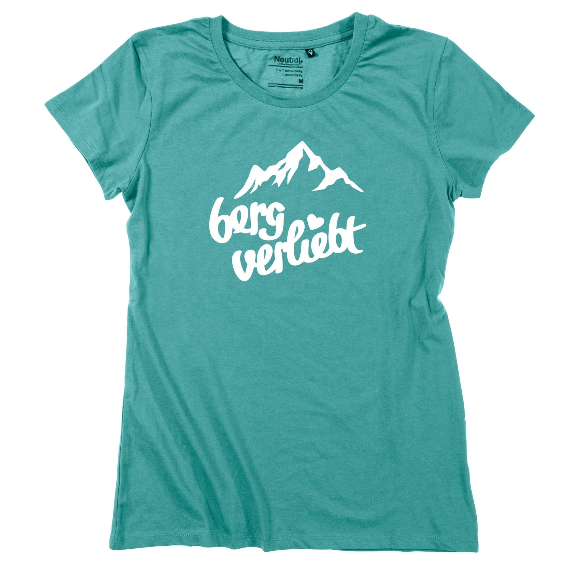 Damen - Shirt "bergverliebt ❤" - meinherzschlag.de