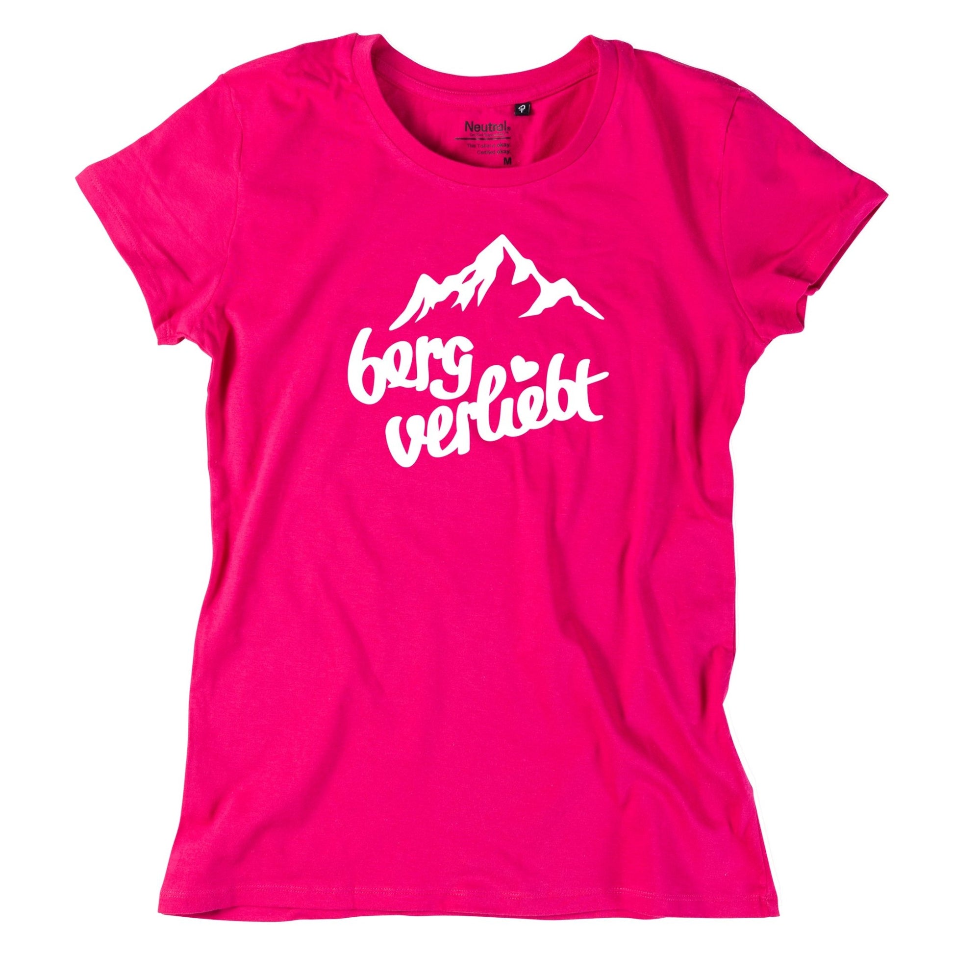 Damen - Shirt "bergverliebt ❤" - meinherzschlag.de