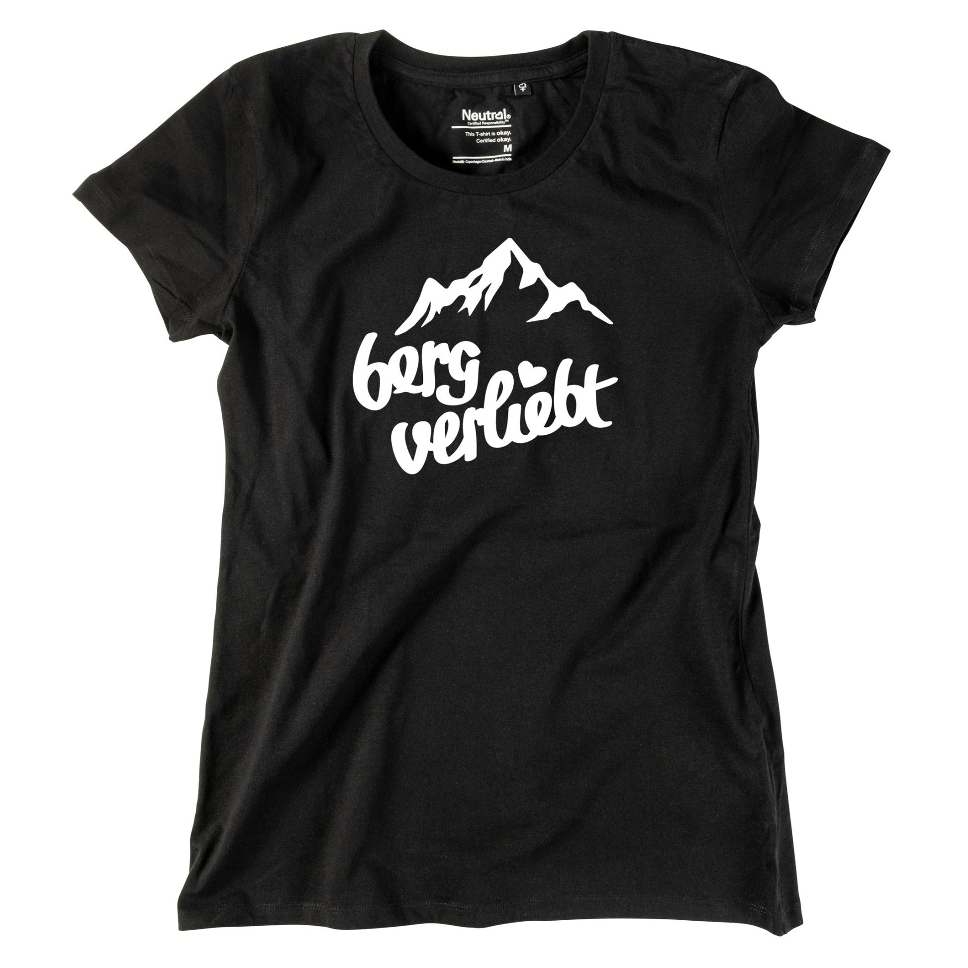 Damen - Shirt "bergverliebt ❤" - meinherzschlag.de