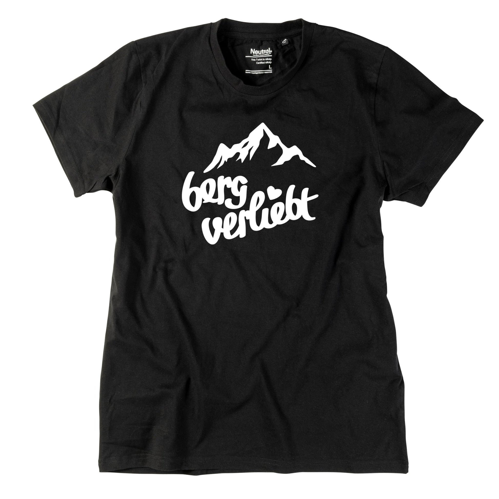 Herren - Shirt "bergverliebt ❤" - meinherzschlag.de
