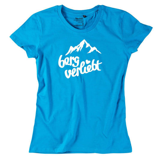 Damen - Shirt "bergverliebt ❤" - meinherzschlag.de