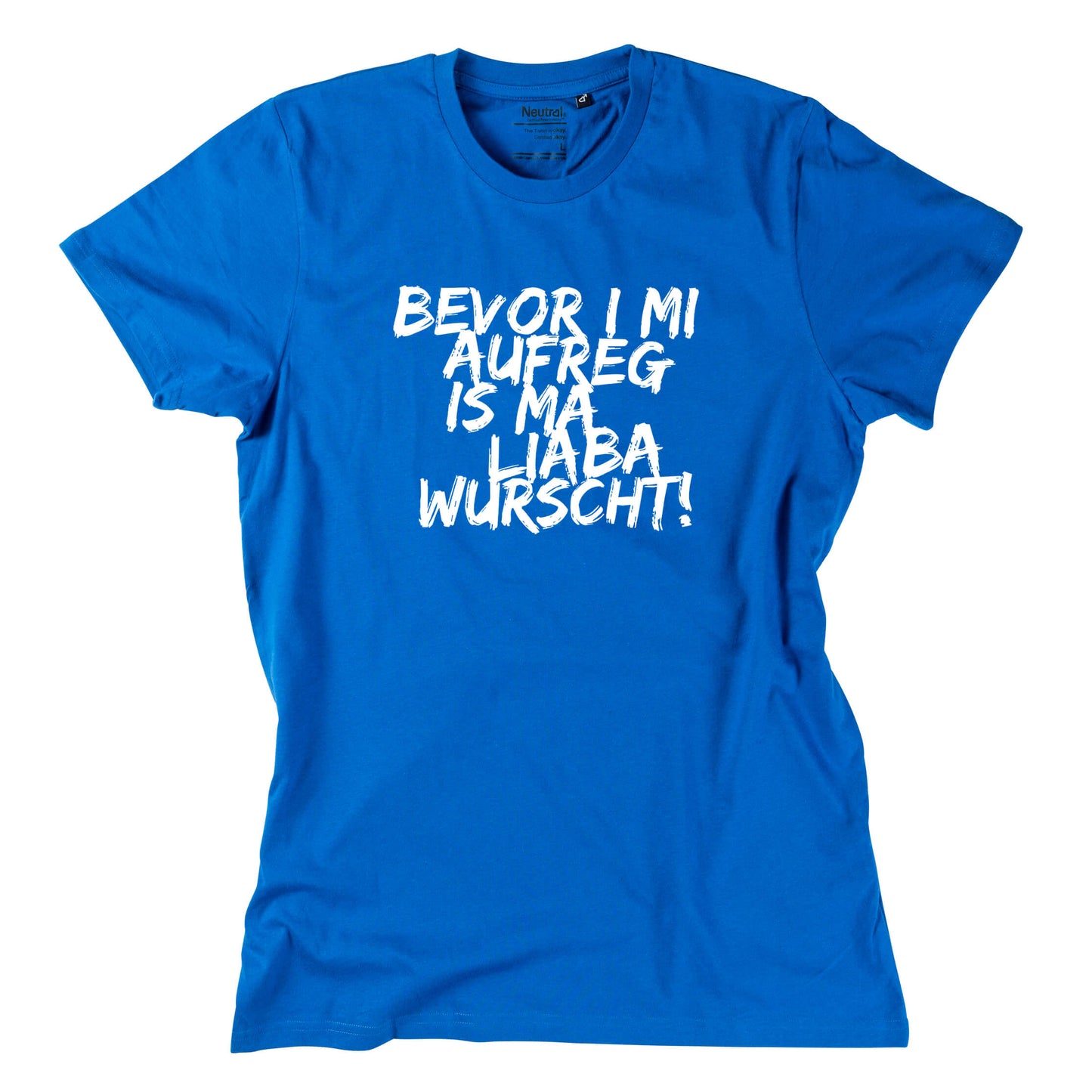 Herren - Shirt "Bevor i mi aufreg ..." - meinherzschlag.de