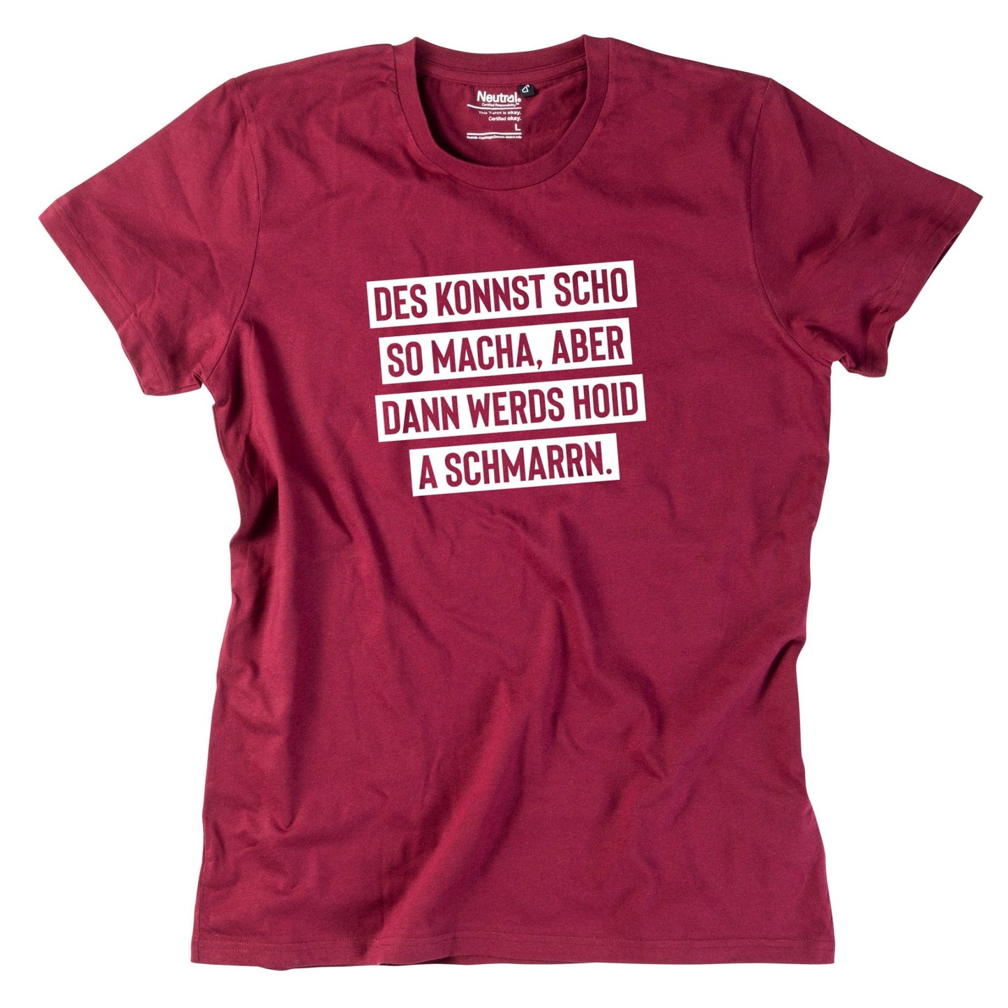 Herren - Shirt "Des konnst scho so macha" - meinherzschlag.de