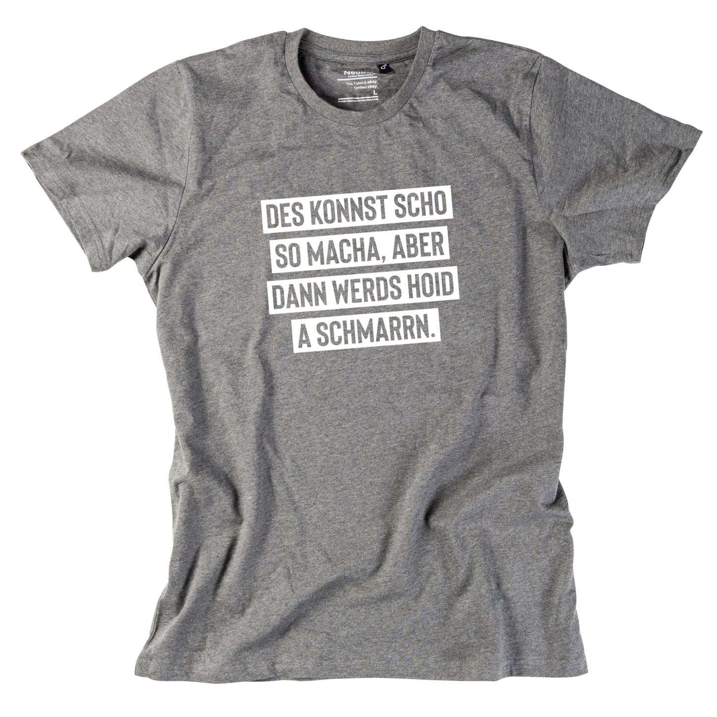 Herren - Shirt "Des konnst scho so macha" - meinherzschlag.de