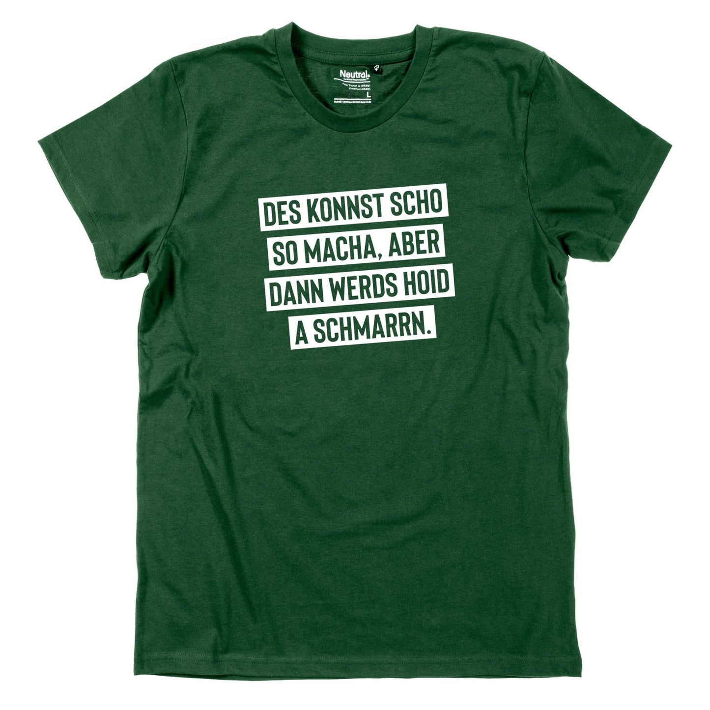 Herren - Shirt "Des konnst scho so macha" - meinherzschlag.de