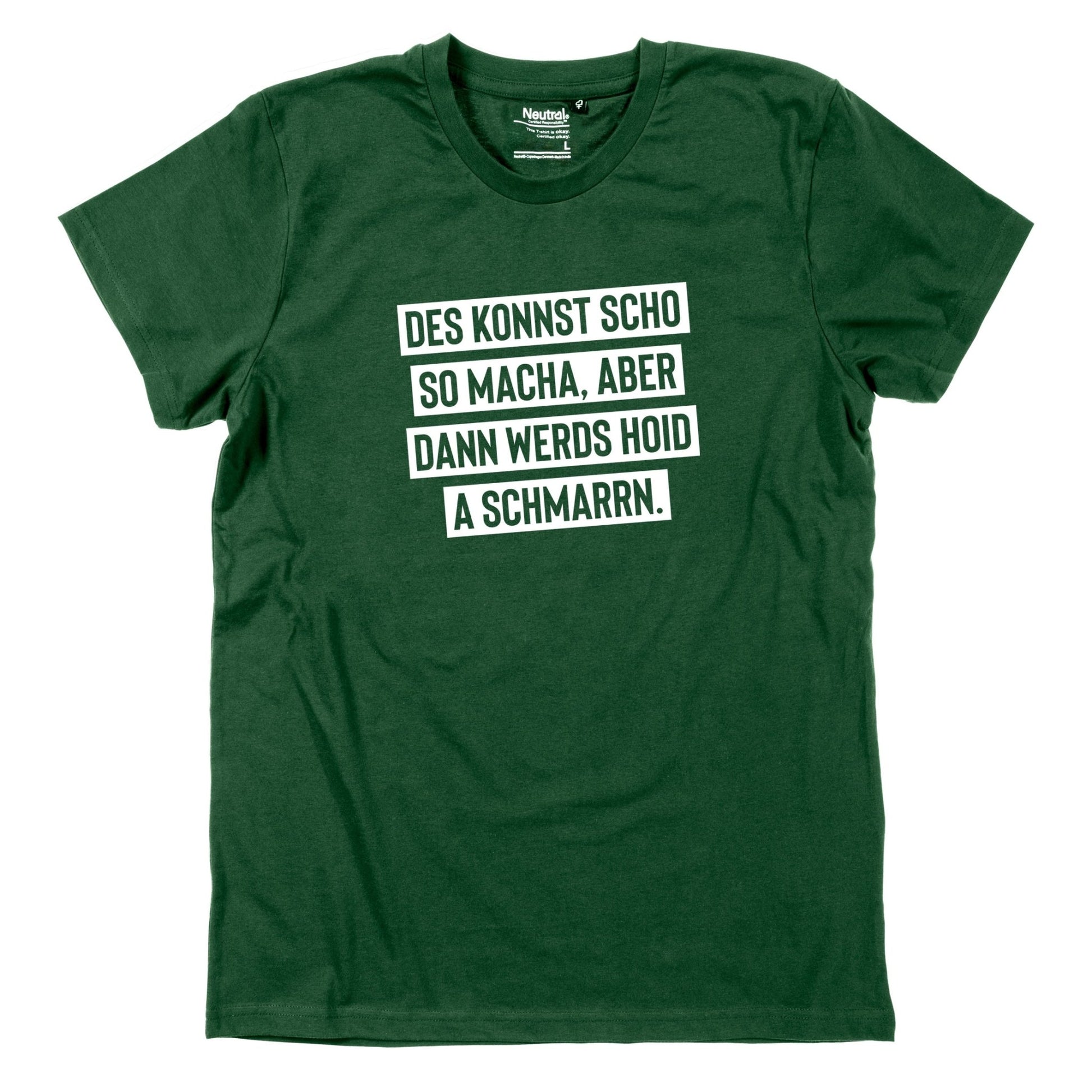 Herren - Shirt "Des konnst scho so macha" - meinherzschlag.de