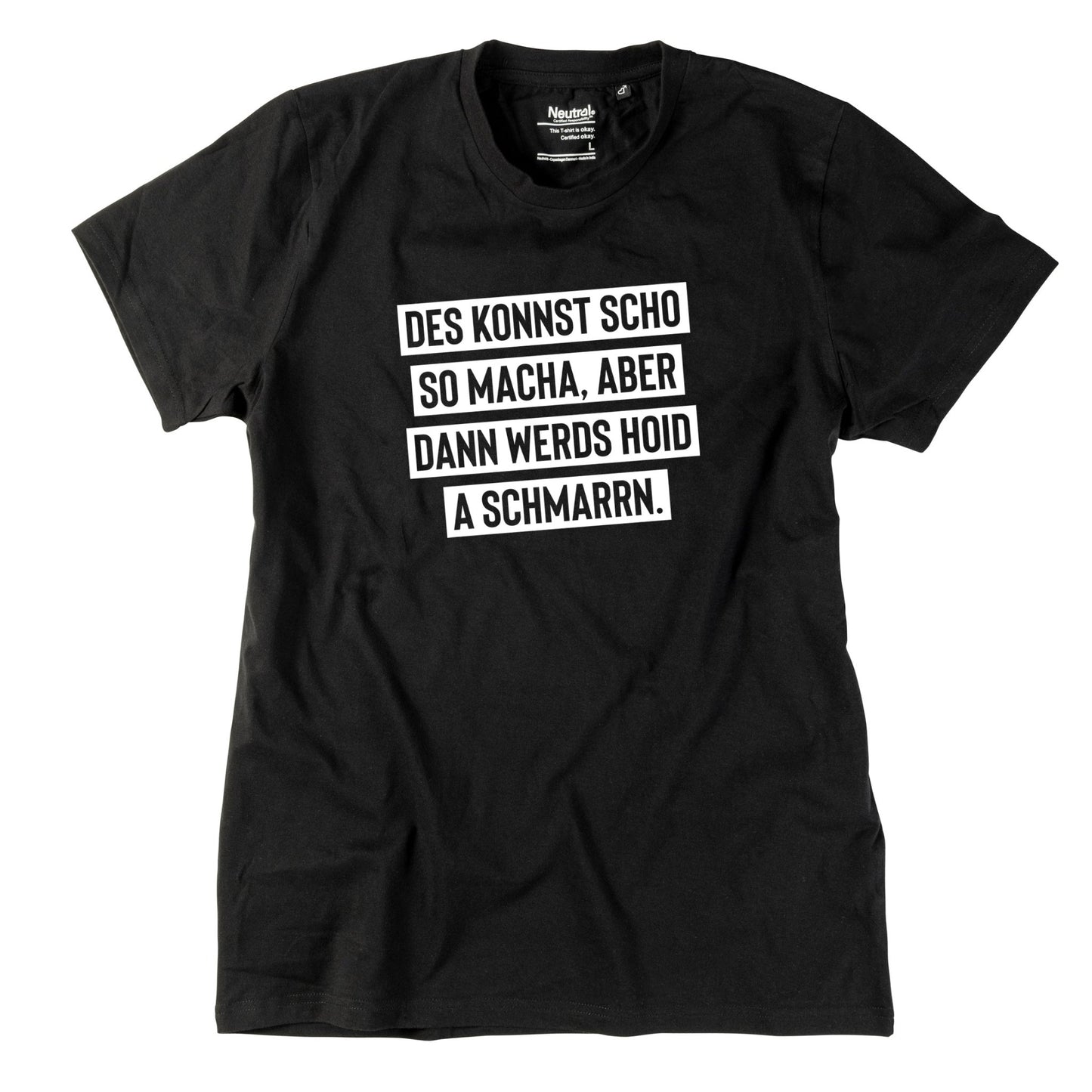 Herren - Shirt "Des konnst scho so macha" - meinherzschlag.de