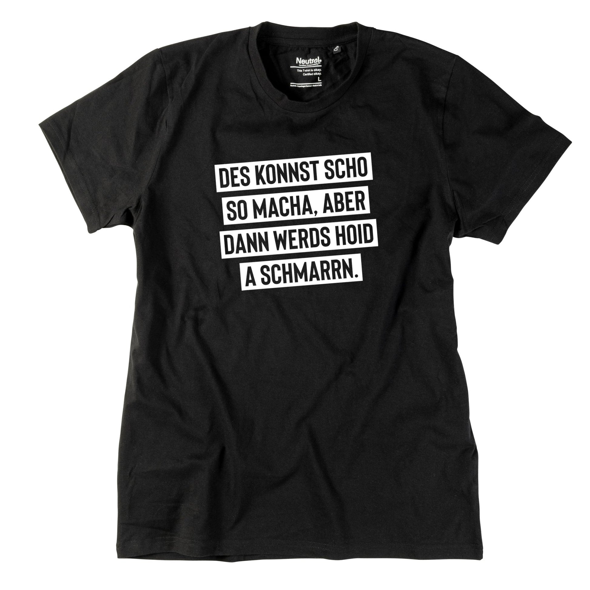 Herren - Shirt "Des konnst scho so macha" - meinherzschlag.de