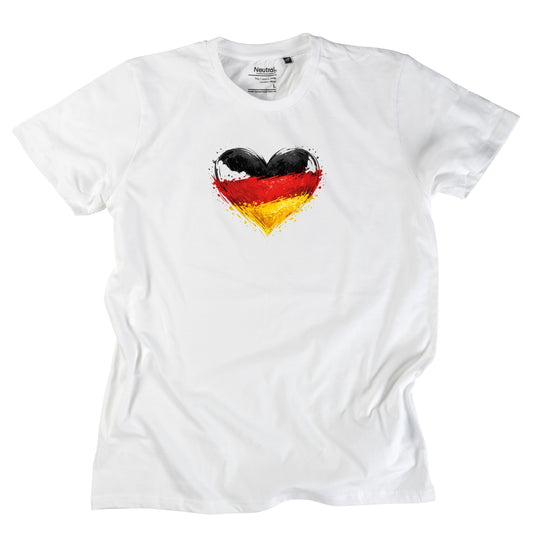 Herren-Shirt "Deutschlandherz"