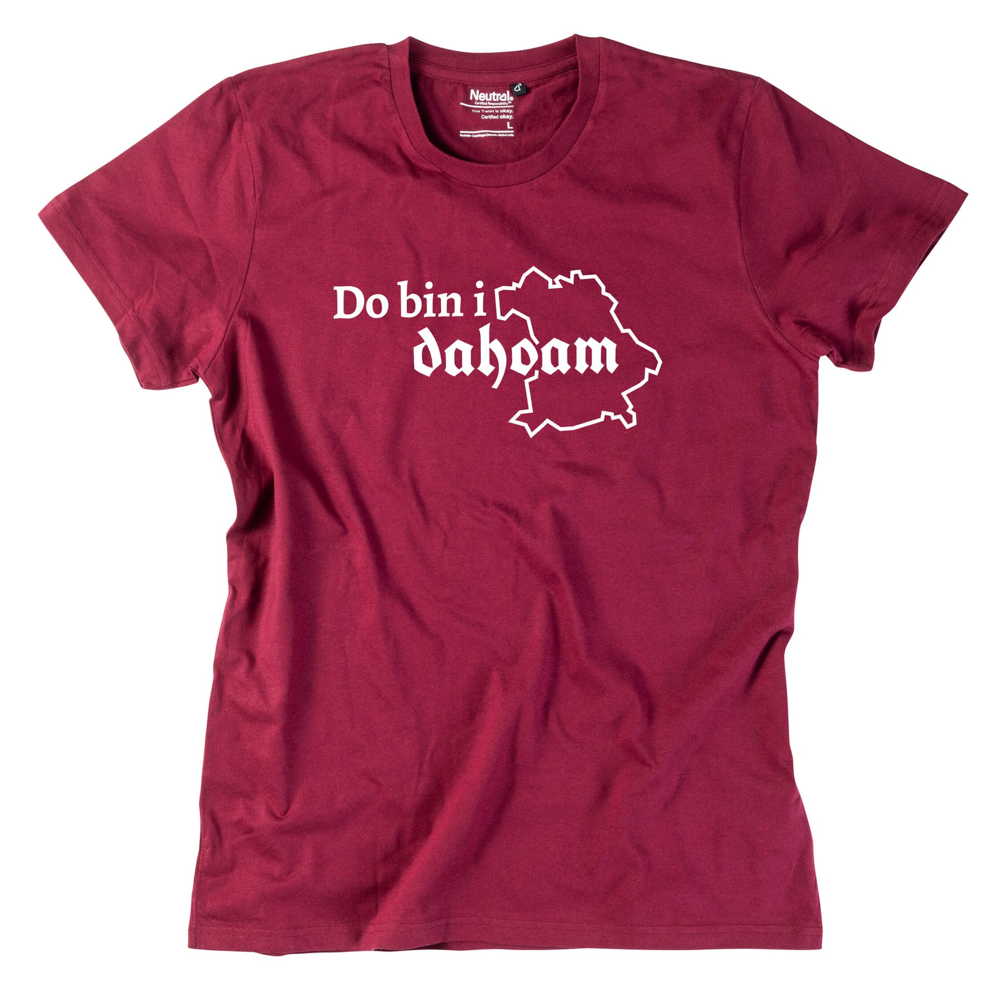 Herren - Shirt "Do bin i dahoam" - meinherzschlag.de