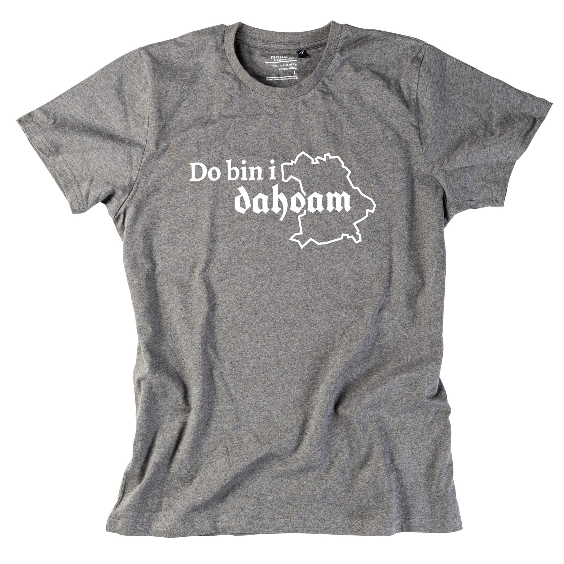 Herren - Shirt "Do bin i dahoam" - meinherzschlag.de