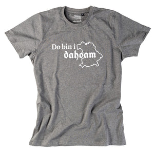 Herren - Shirt "Do bin i dahoam" - meinherzschlag.de