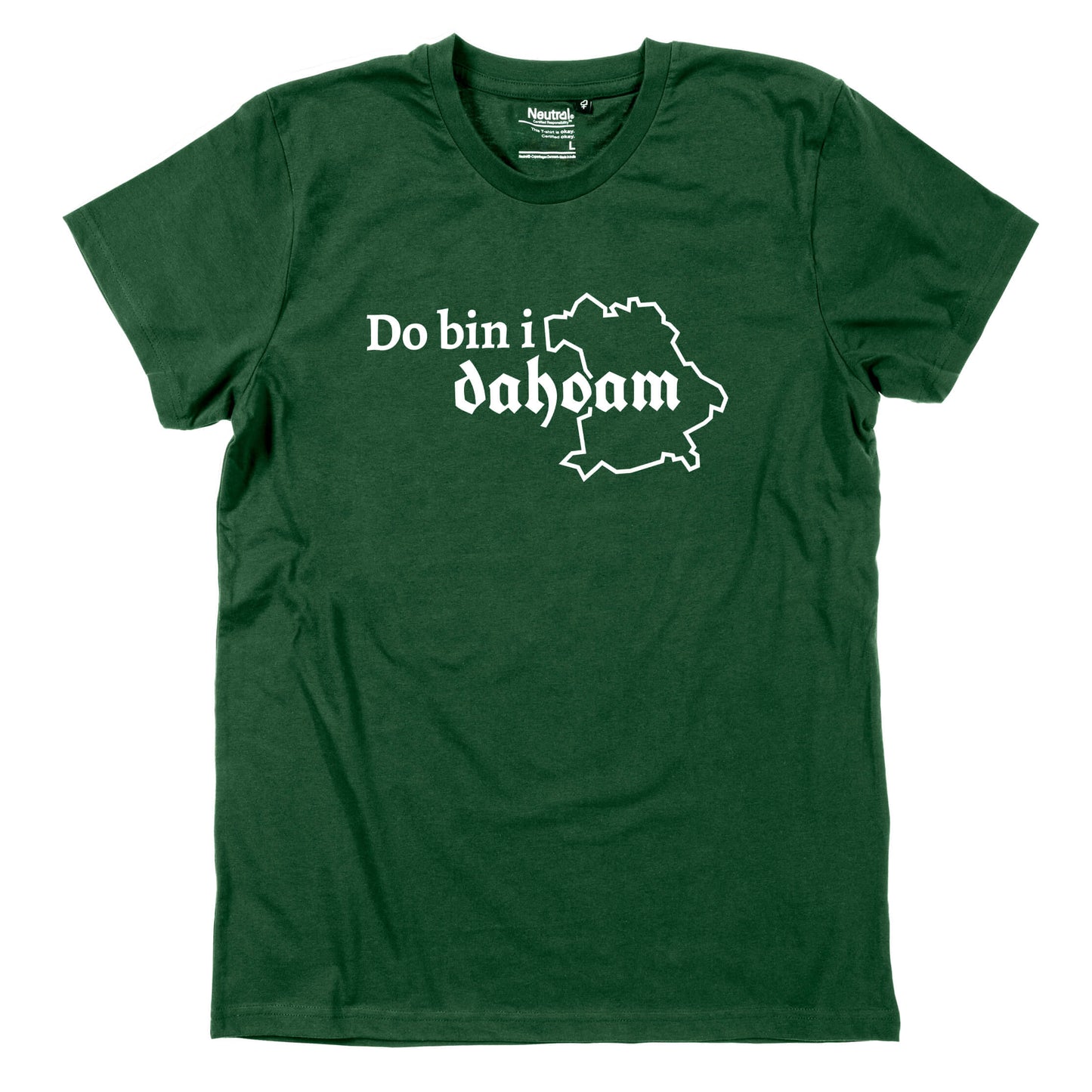 Herren - Shirt "Do bin i dahoam" - meinherzschlag.de