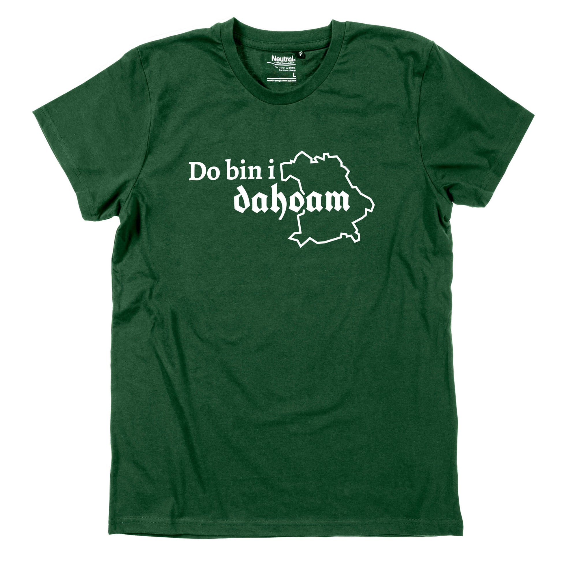 Herren - Shirt "Do bin i dahoam" - meinherzschlag.de