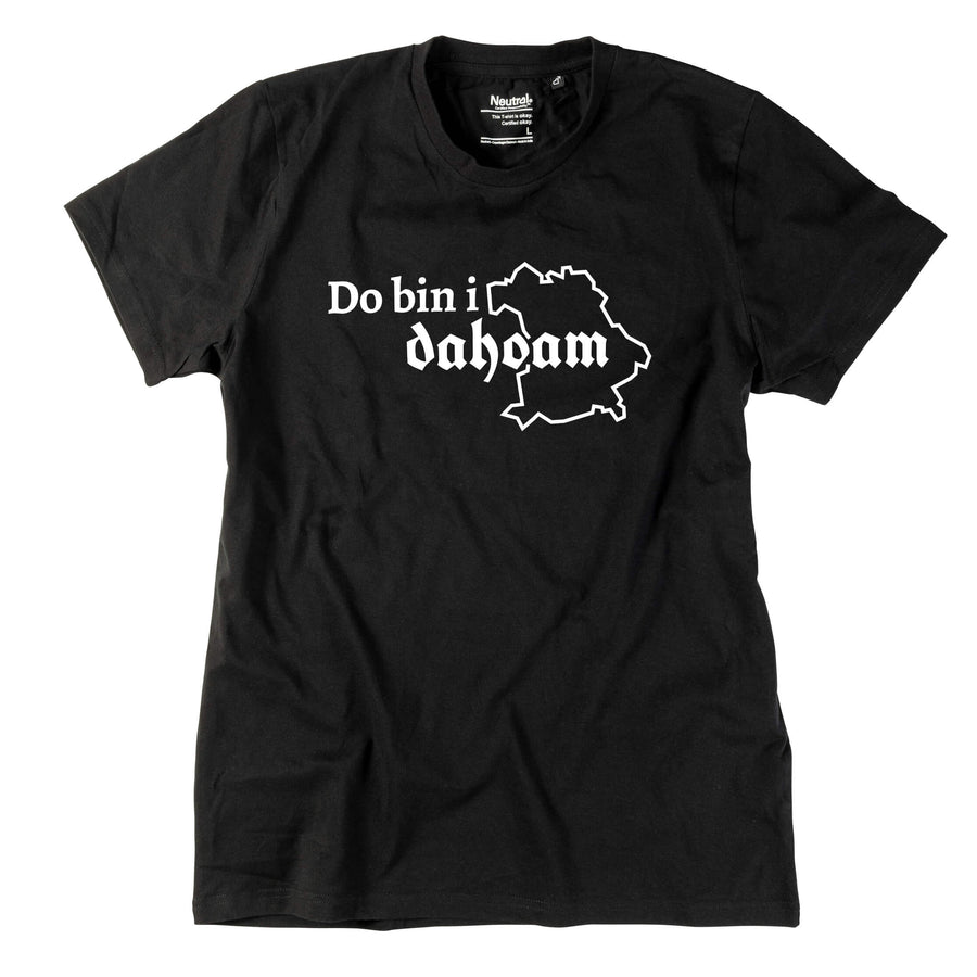Herren - Shirt "Do bin i dahoam" - meinherzschlag.de