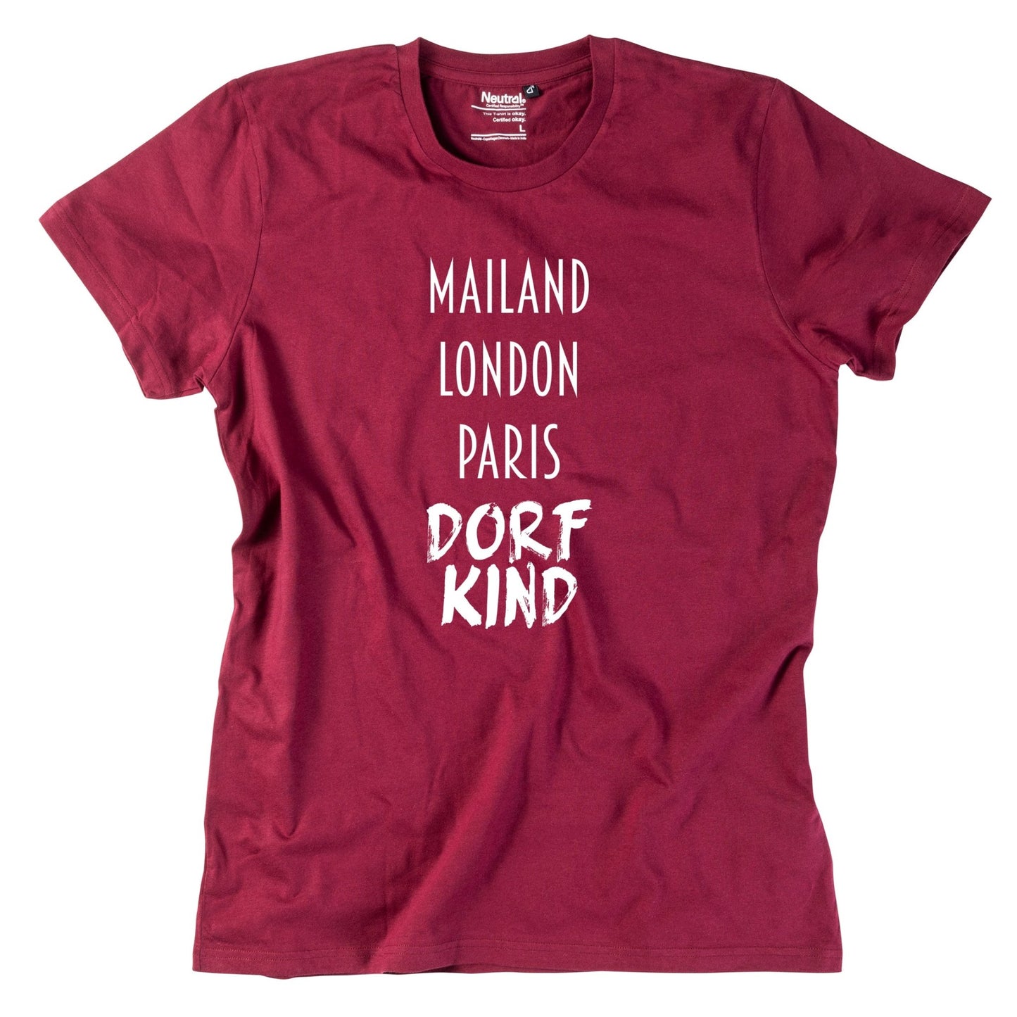 Herren - Shirt "Dorfkind" - meinherzschlag.de