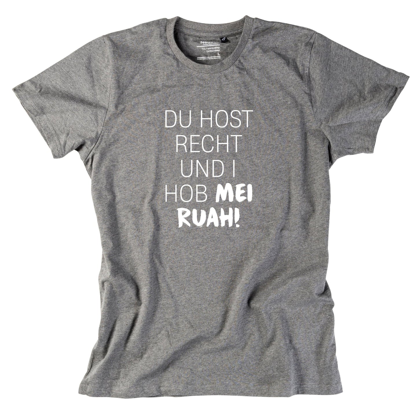 Herren - Shirt "Du host Recht!" - meinherzschlag.de