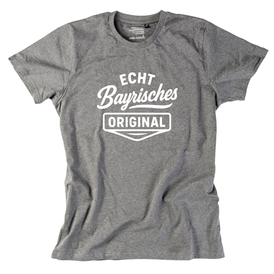 Herren - Shirt "Echt bayrisches Original" - meinherzschlag.de