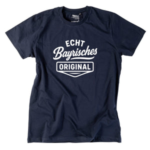 Herren - Shirt "Echt bayrisches Original" - meinherzschlag.de