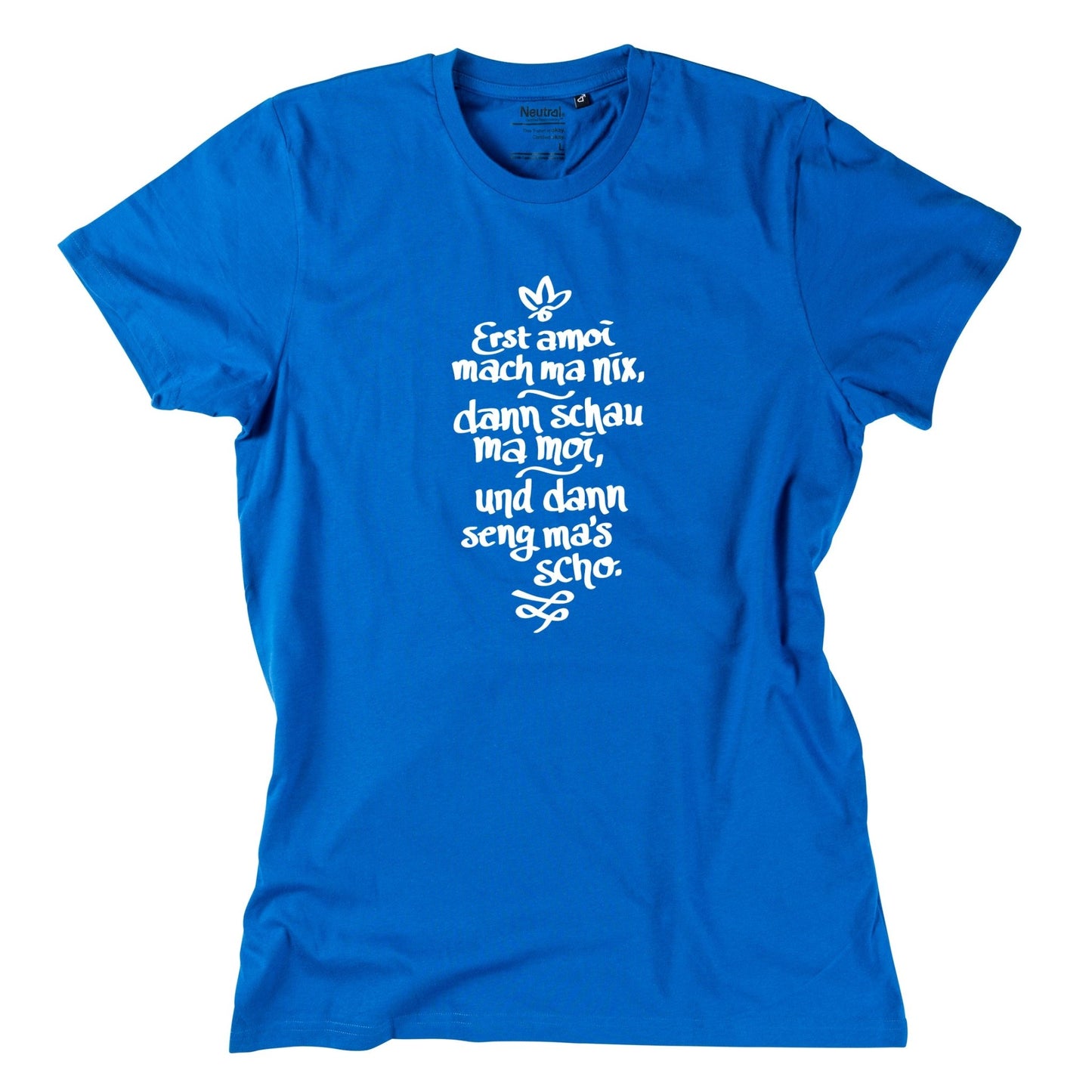 Herren - Shirt "Erst amoi mach ma nix" - meinherzschlag.de